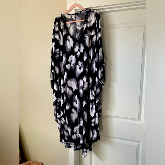 Iman Leopard Print Caftan - Picture 3 of 4